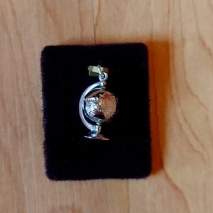 Rembrandt Sterling Silver Globe Charm
